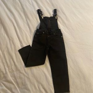 Zara toddler girls overalls